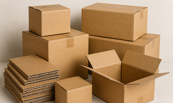 Corrugated cardboard boxes for extra strength
